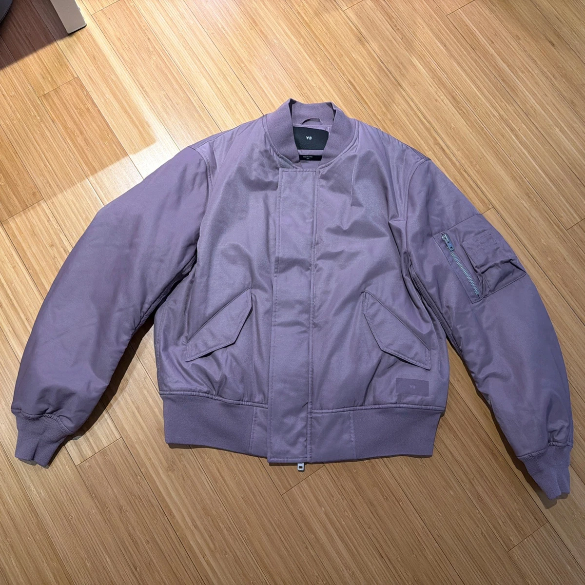 ❕セール❕Y-3　adidas　MA-1　BOMBER　Jacket Y-3 Yohji Yamamoto Adidas CL Classic Oversized Logo Bomber Jacket