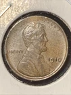 1910 Lincoln Wheat Cent Penny in Beautiful AU Condition!