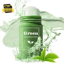 Green Tea Mask Stick Blackhead Remover, Deep Pore Cleansing for Face, Oil Contro