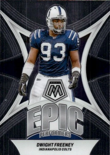 2024 Panini Mosaic Dwight Freeney #EP-DF Epic Performers Indianapolis Colts 25B