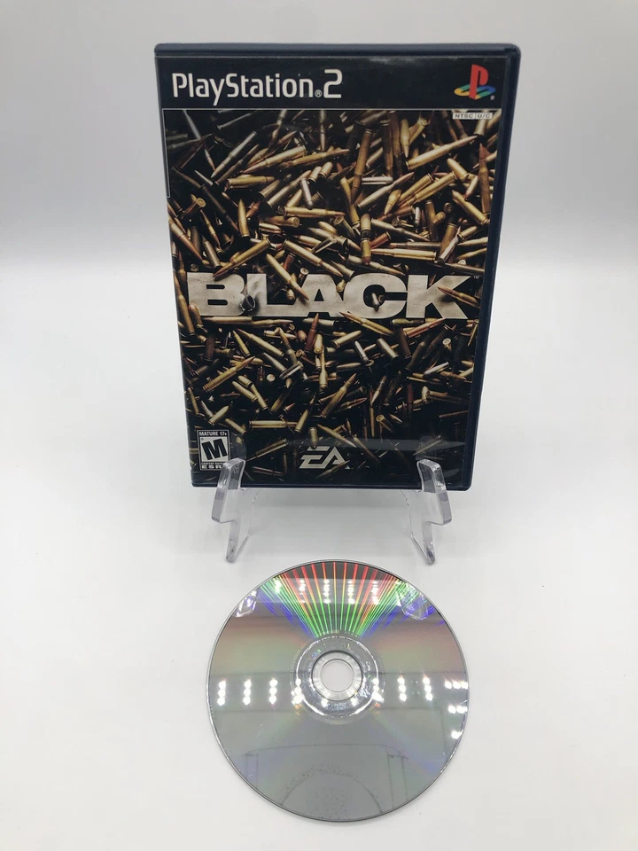 Black (Sony PlayStation 2, 2006) PS2 CIB Complete w/ Manual Tested - Image 4 of 4