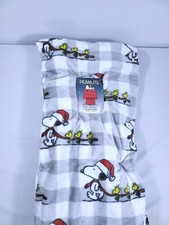 Peanuts New 2025 Berkshire 60in x 70in Pet Throw Blanket Snoopy Christmas Theme