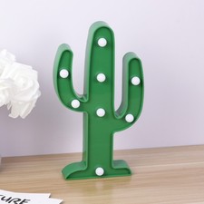 Cactus Desktop Lamp Led Lamps for Bedroom Lights Indoor Cordless