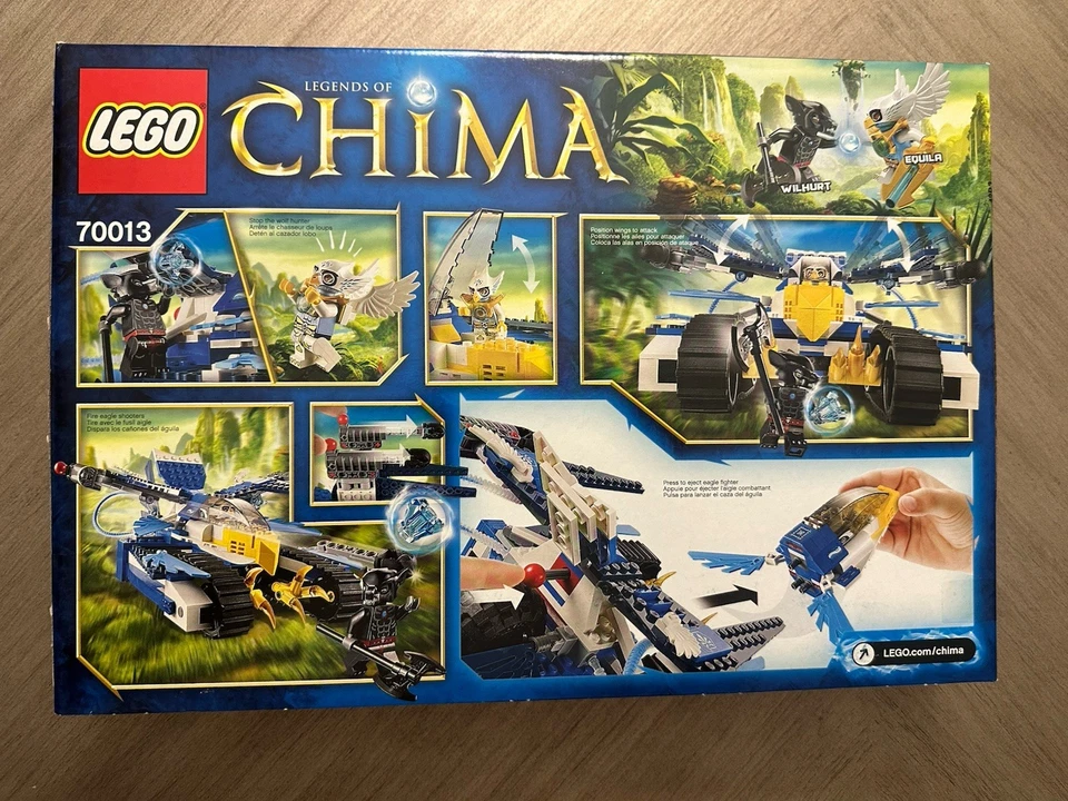 LEGO 70013 Legends Of Chima Equila's Ultra Striker New Sealed - Image 2 of 2