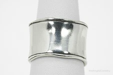 Vintage Designer Silpada Sterling Silver Band Ring - Size 8.25