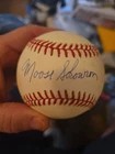 Bill Moose Skowron Signed Official American League Baseball Autograph
