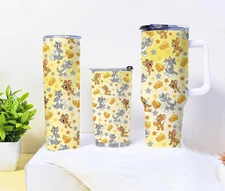 Cat & Mouse Duo Insulated Tumbler – Stainless Steel Travel Mug Gift