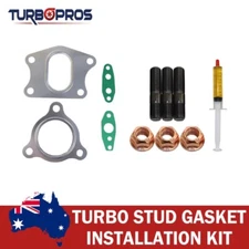 Turbo Installation Stud, Gasket&Lubricant For Mitsubishi Pajero 4M41 3.2L VT13