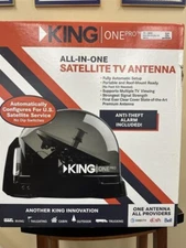 King Premium Satellite TV Antenna KOP4800 One Pro