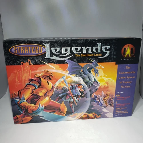 VTG 1999 Hasbro Stratego Legends The Shattered Lands Game 41311 Complete