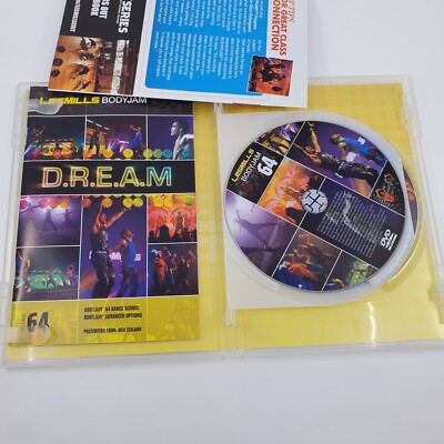 Les Mills BODYJAM 64 DVD Notes CD Body Jam DREAM exercise | eBay