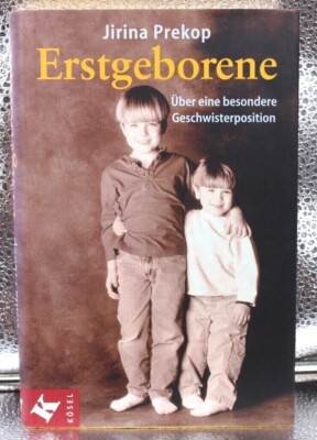 Erstgeborene Uber eine besondere Geschwisterposition German Book Hardcover 