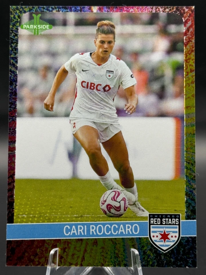 Parkside NWSL 2023 Vol 2 Stars of the NWSL Shimmer Foil Variant /100 - Image 2 of 4