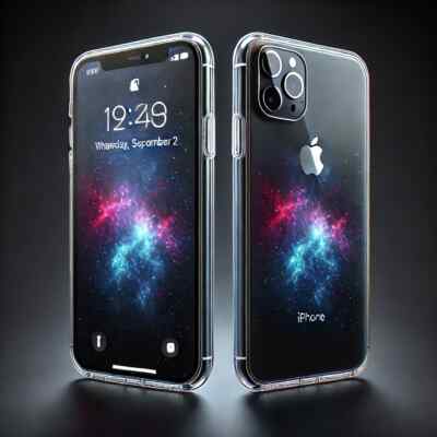 Klare Handyhülle für iPhone 16 15 14 13 12 11 SE 2 FRONT & Back Stoßfest Cover