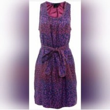 Marc by Marc Jacobs Leopard Silk Shift Dress