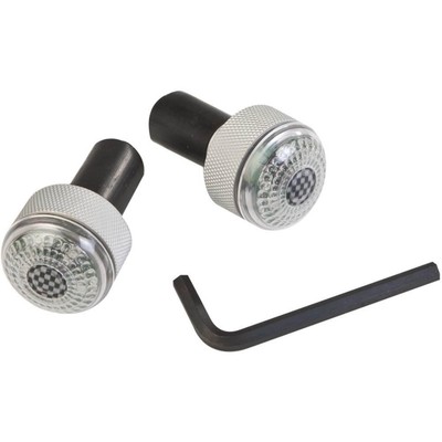 T4Tune 331345 Counterweights ''''Round'' Silver Blue LEDs
