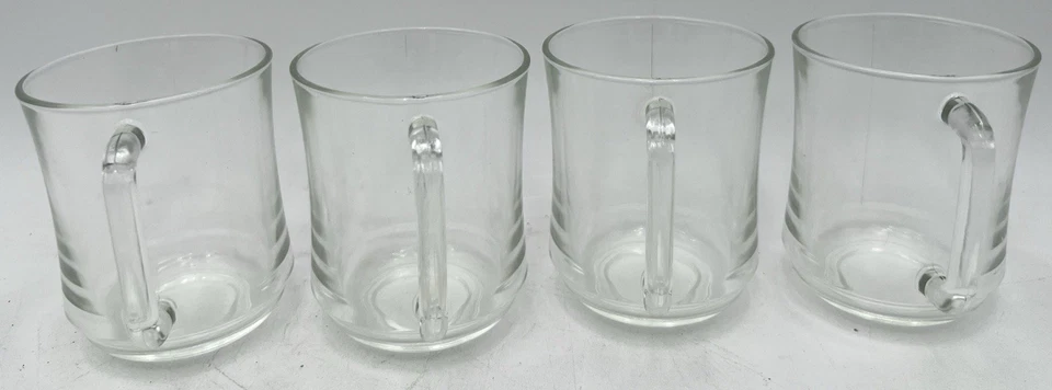 (12) TAZAS CRISTAL TRANSPARENTE DURALEX 4290 11OZ 3-7/8" ALTO APILABLES NUEVAS CON CAJA Foto 4 de 4