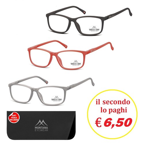 Occhiali da lettura per uomo donna vista vicino presbiopia graduati 1 2 3  2.0 5 | eBay