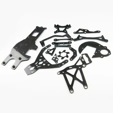 Carbon Fiber Chassis Gear Brake Plate for HPI Rovan KM baja 5b 5t SC Buggy Truck