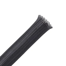 100Ft 1/4 Inch PET Expandable Braided Sleeving for Automotive Audio Speaker