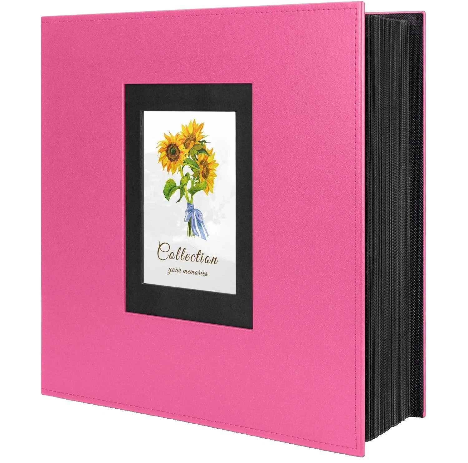 Black Fabric Photo Albums & Boxes