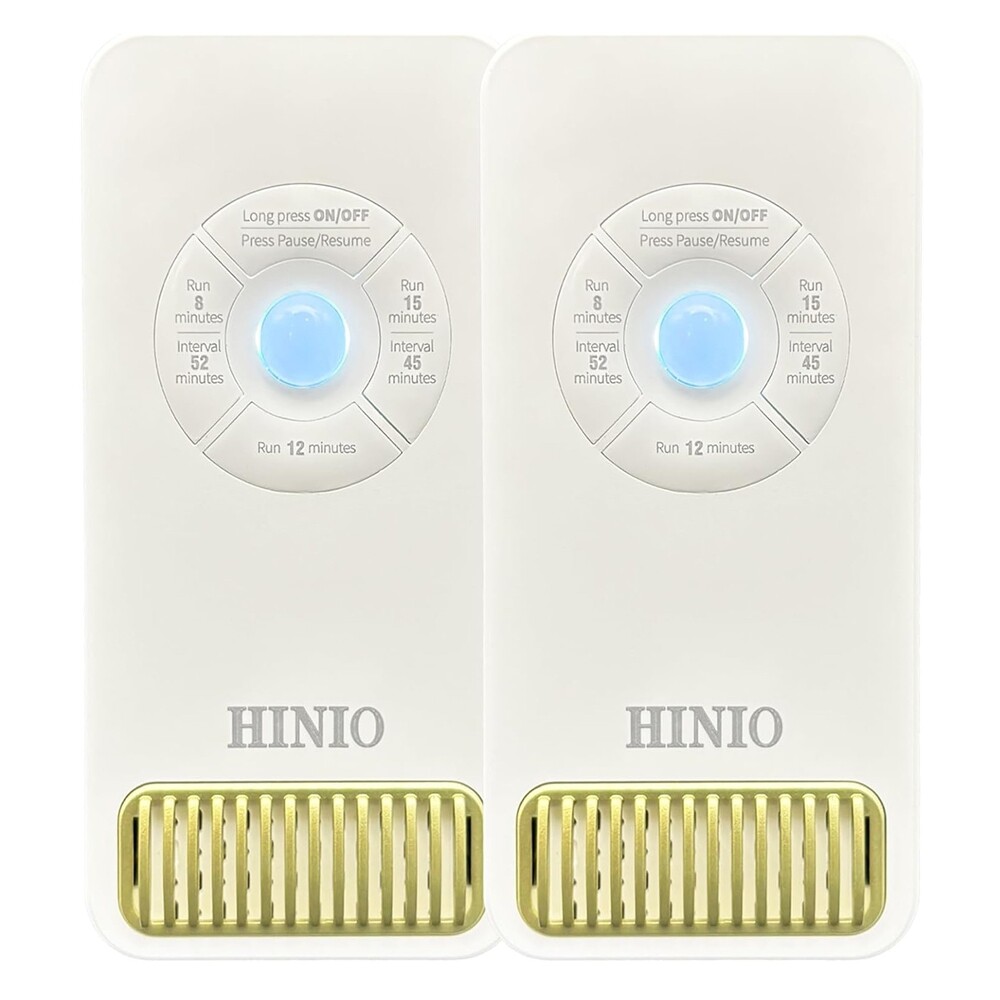 Pure Air (2 pack)- Negative Ion Generator Air Purifier,Plug-in for Home Bedroom