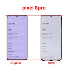 Small OLED Screen For Google Pixel 8 Pro Touch Digitizer LCD Display Replacement