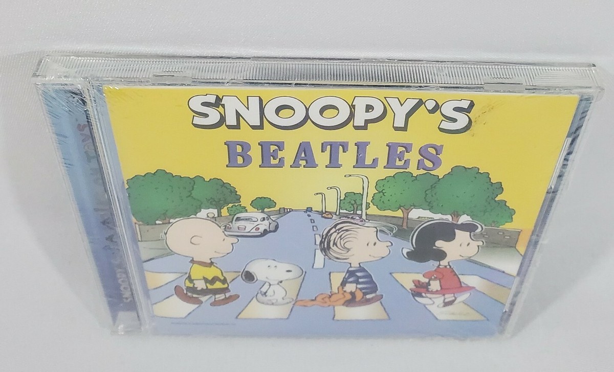 Peanuts Snoopy's Beatles Classiks On Toys CD Rare New