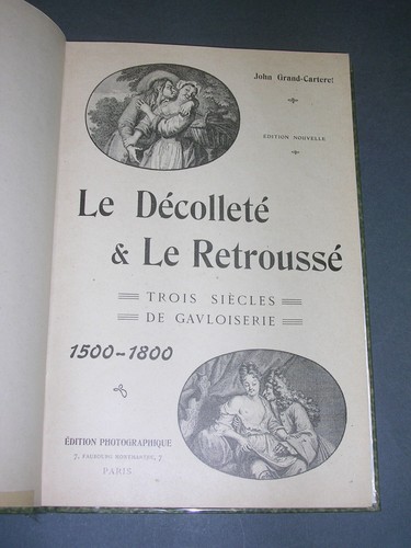 Costume Gauloiseries J. Grand-Carteret Le décolleté et le retroussé - Imagen 2 de 4