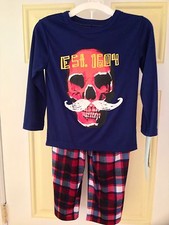 NWT - Boys Pajamas - Size 4/5 XS - 2 Pcs Set -
