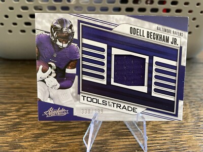 2023 Panini Absolute Odell Beckham Jr #TTR-OBJ Tools Of The Trade /399    