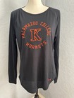 Under Armour Size Medium Kalamazoo College Hornets Ls Black Shirt W/ Back Cutout