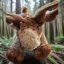 Alaskan Brown Moose Beanie/Plush Animal/Toy - Used