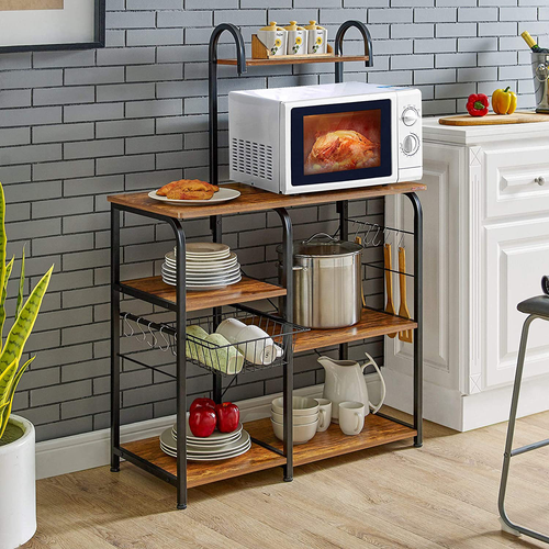 muebles para cocina organizador alacena para microondas estante metal  gabinetes | eBay