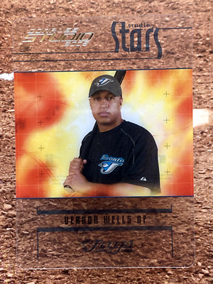 Vernon Wells 2005 Donruss Studio Studio Stars #S-43 Toronto Blue Jays