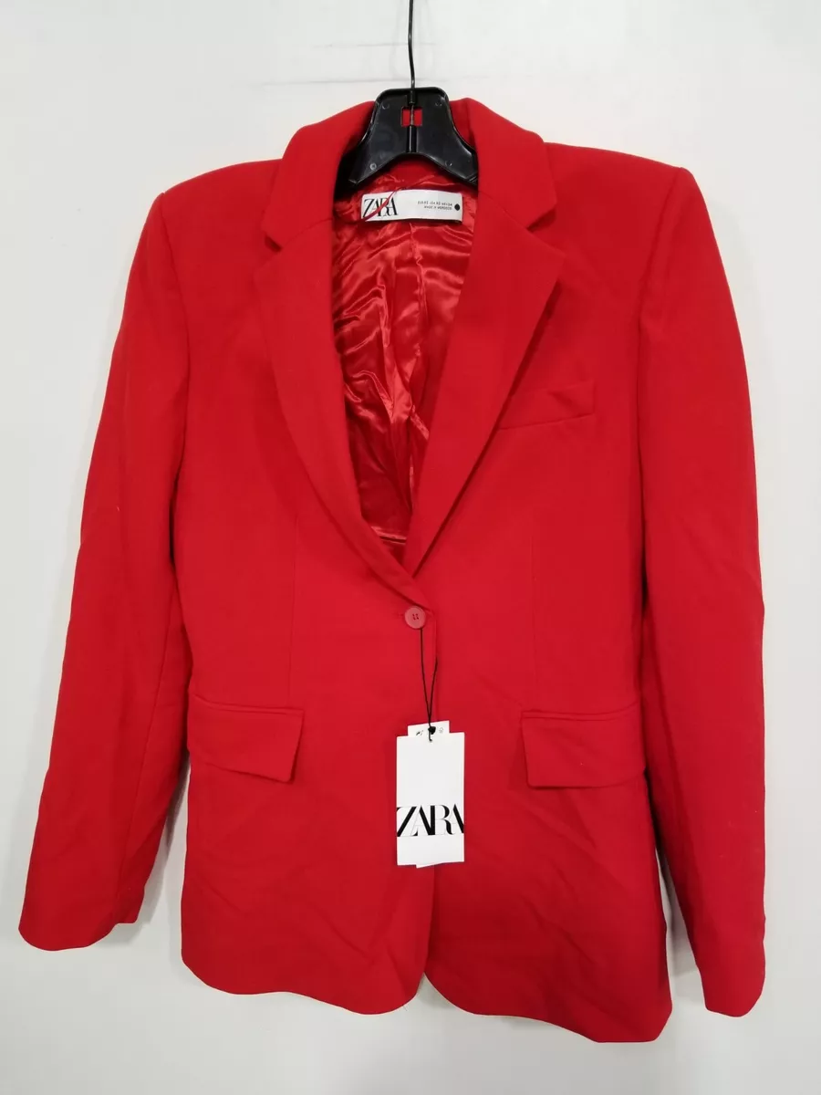 ZARA TAILORED BLAZER WITH POCKETS Sz XS 8459 707 600
