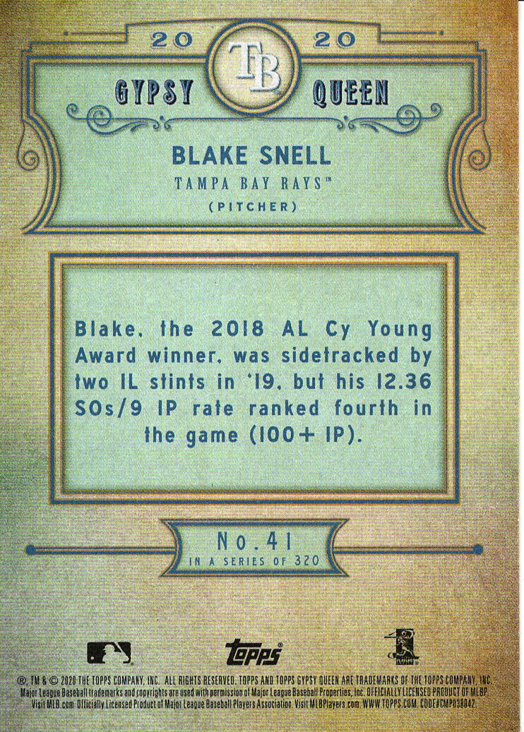 2020 Topps Gypsy Queen Baseball Base Set (YOU PICK) - Picture 28 of 142