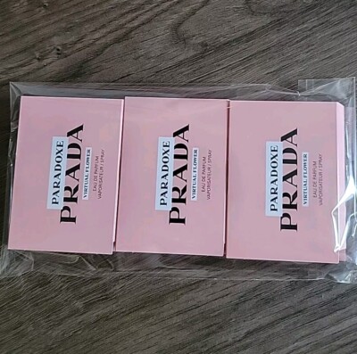 Parfumproben für Damen, Prada Paradoxe Virtual Flower, 3 × 1.2 ml, EDP