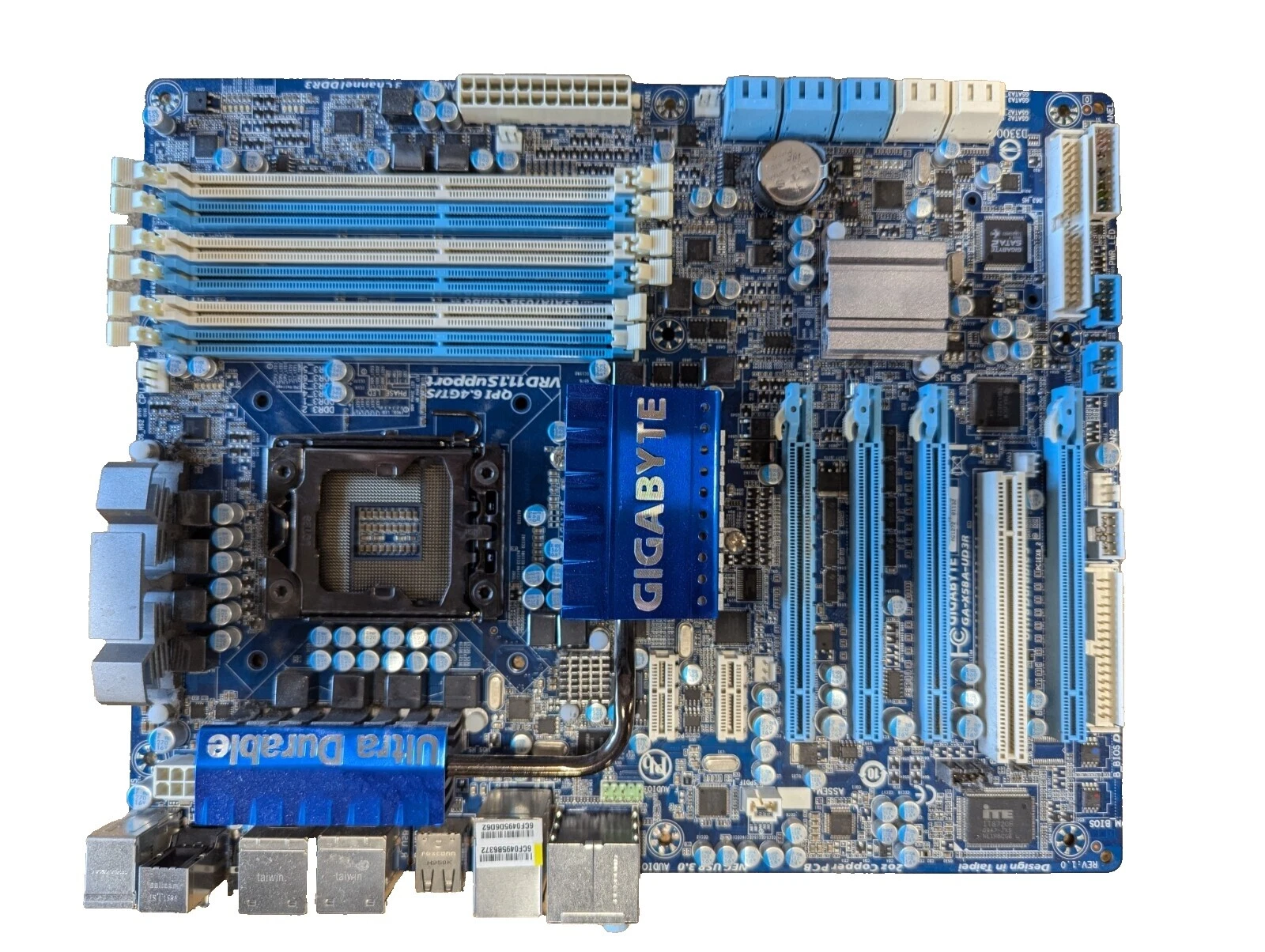 GIGABYTE LGA 1366/Socket B Placas Base de Ordenador