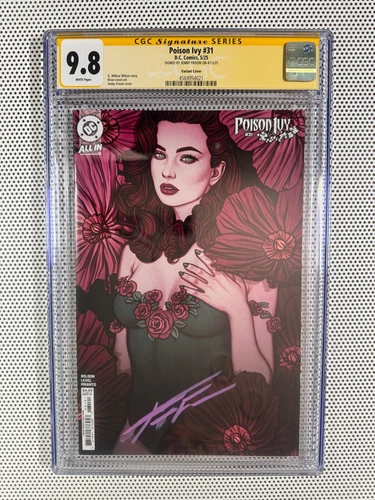 Poison Ivy #31 2025 DC Comics Signed Jenny Frison Variant CGC 9.8