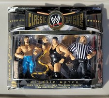 wwf ljn wwe classic superstars jake roberts, andre the giant & big john studd 