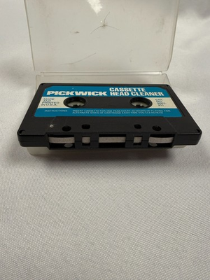 #ad #ad Pickwick Cassette Head Cleaner Tape Vintage Audio Cassette Deck Cleaning Cartrid $8.44