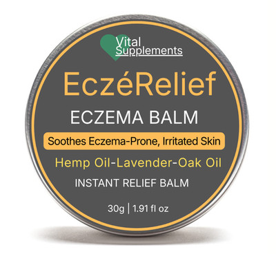 EczéRelief  Ekzembalsam - beruhigt juckende, gereizte Haut | Premium Creme 30/100g