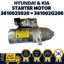 GENUINE OEM Hyundai Kia Starter Motor 361002G200 Santa Fe Sonata Forte Optima
