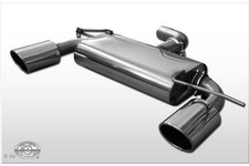 FOX Sportauspuff re li je 1x129x106mm gerollt schräg für Seat Altea 5P 1.4l 1.8l