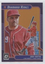2021 Panini Donruss Optic Diamond Kings Orange Prizm 60/125 Joey Votto #23 e6p