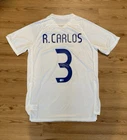 Autographed Roberto Carlos Soccer Jersey Signed #3 white BECKETT hologram