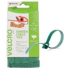 VELCRO Brand Garden Cable Ties Multi Purpose Green Ties for Garden Cable Tidy
