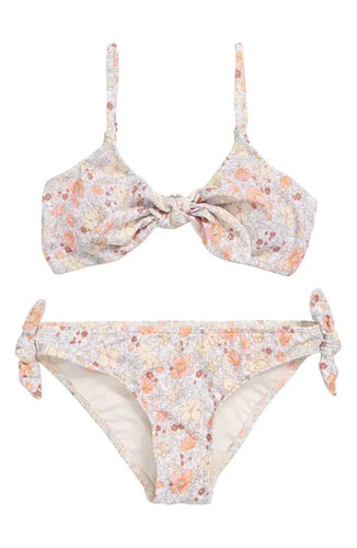 Billabong L24312 Girls Multi Sweet Dreamer Trilet Two-Piece Swim Set Size 7 - Picture 3 of 6