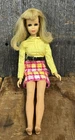 Vintage Blonde Bendable Knee Francie Barbie Doll 1966 Mattel Japan